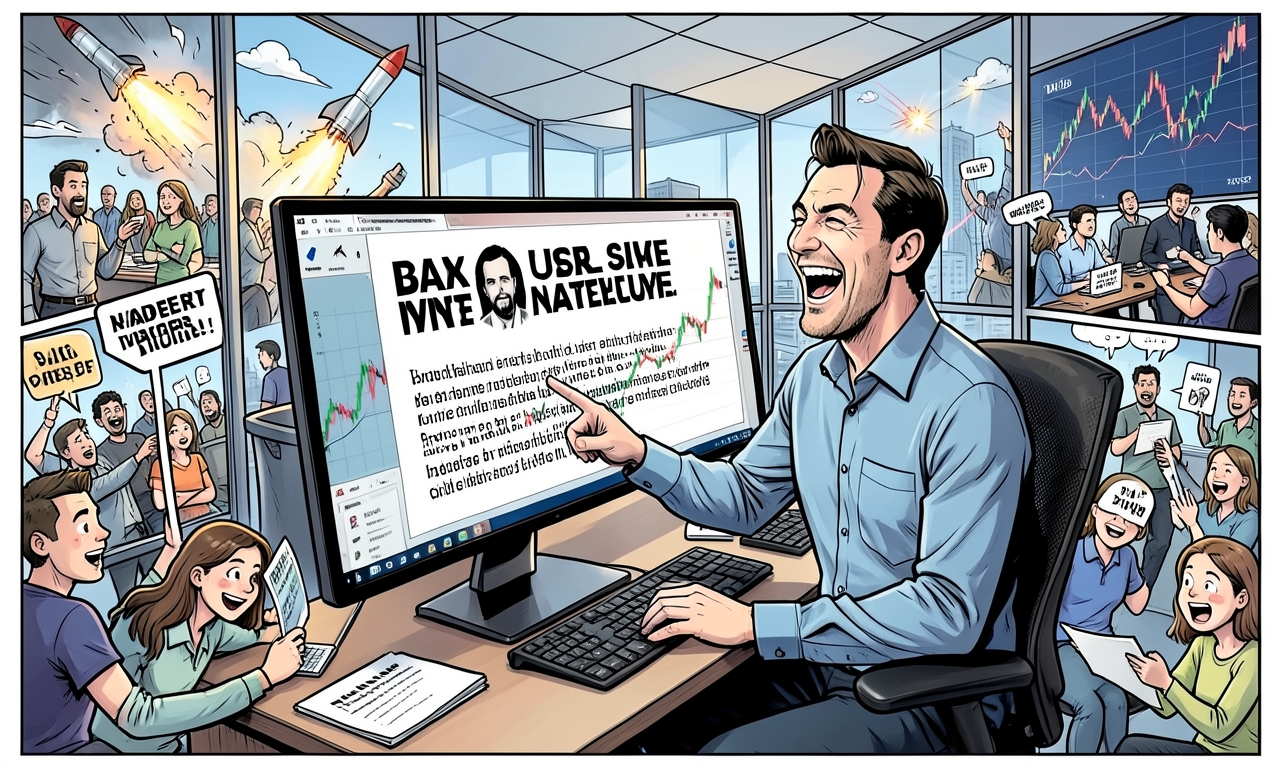 Elon Musk laughs at "Banger" – Twitter explodes