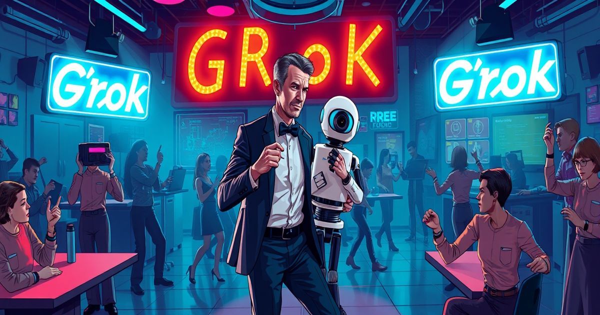 Musk Unveils "Grok": AI Breakthrough or New Dance Craze?