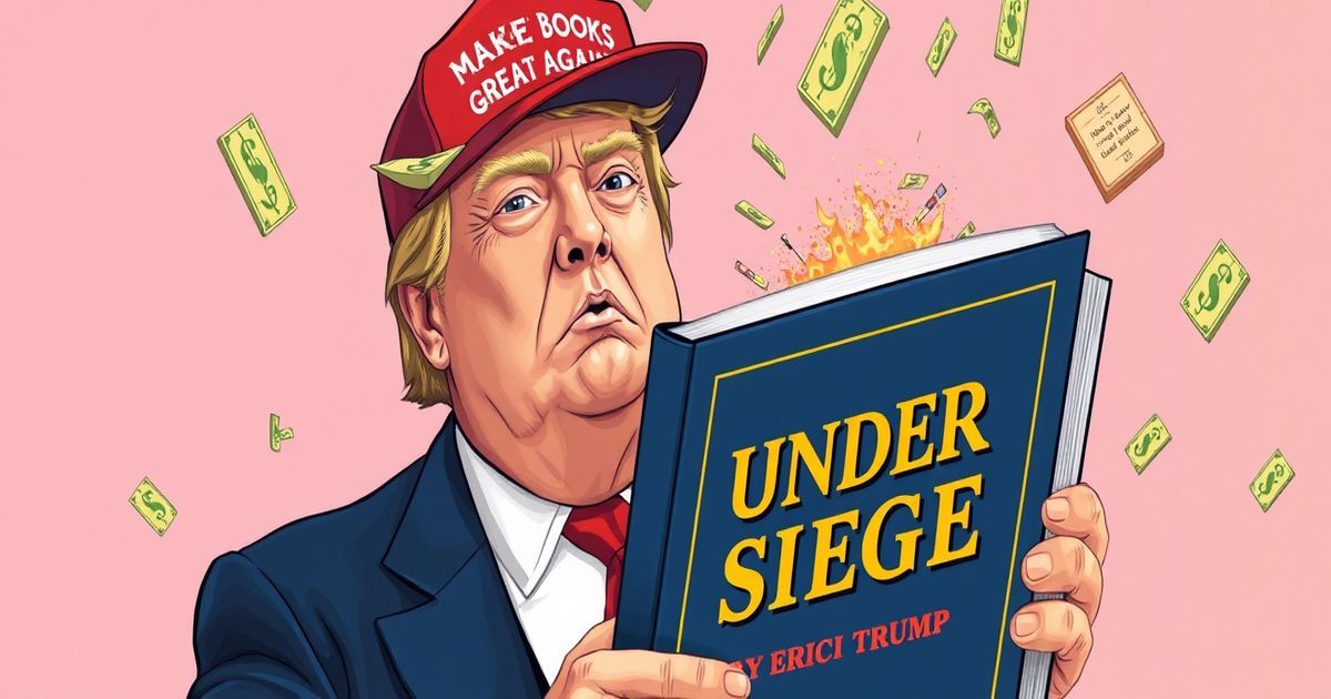 Trump Promotes Eric's Book: Under Siege and Sales Siege
