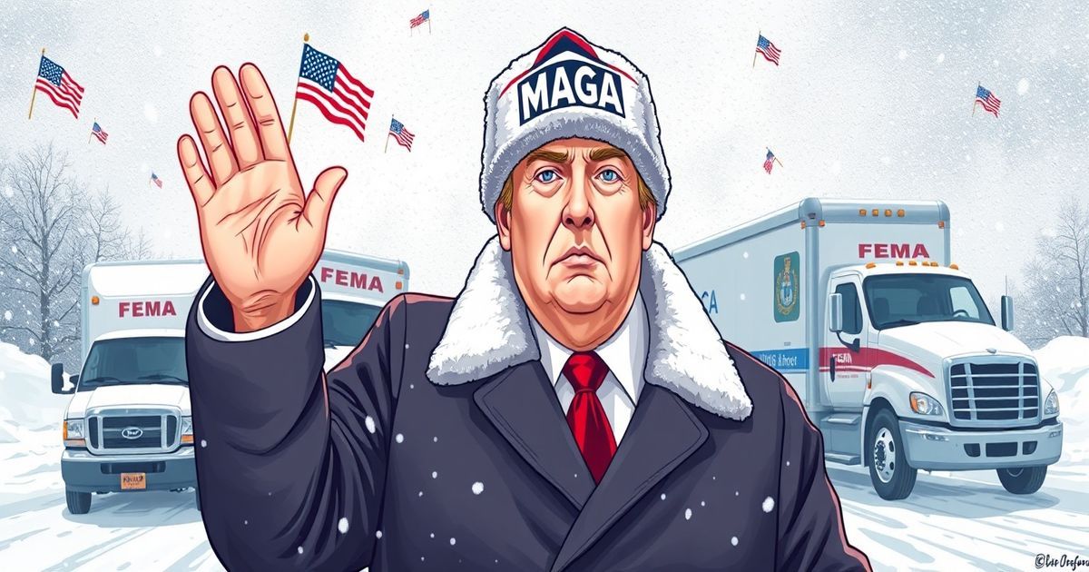 Trump Announces Cold Wave - 'I've Been Cold, Believe Me'